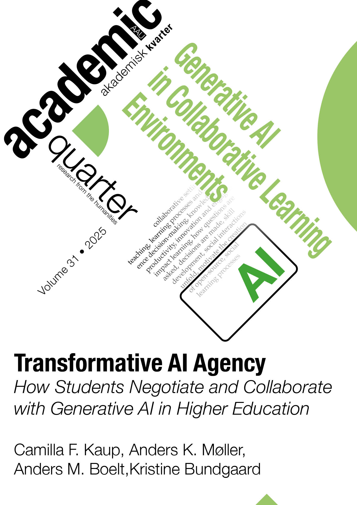 Front page to - Transformative AI Agency