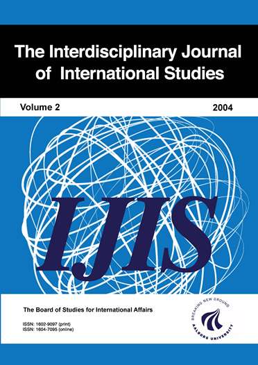 					View Vol. 2: The Interdisciplinary Journal of International Studies - 2004
				